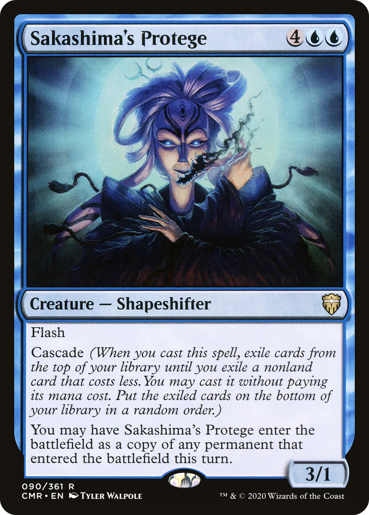 Sakashima's Protege [Commander Legends] Foil