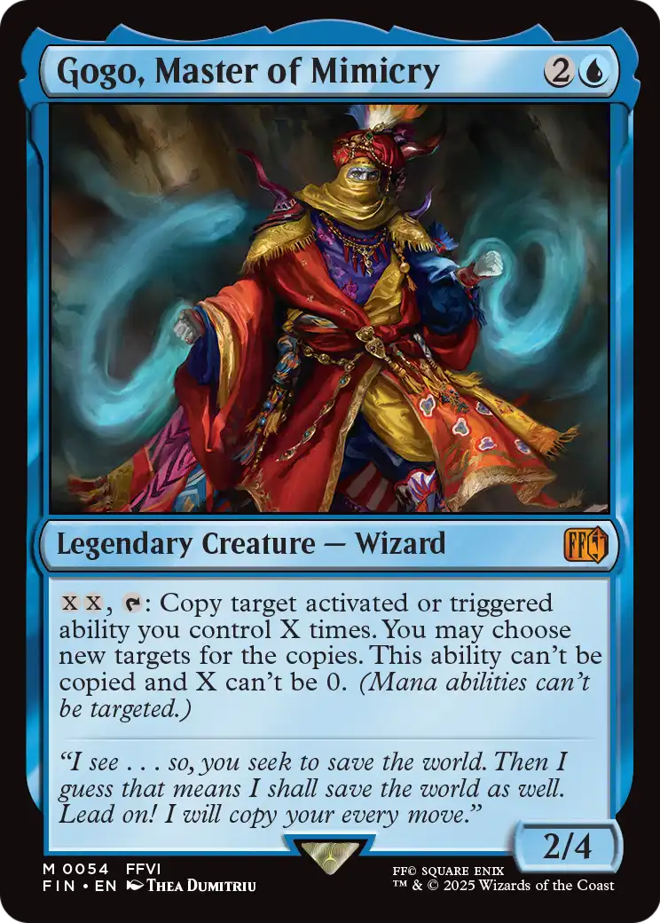 Gogo, Master of Mimicry (054) [FINAL FANTASY]  Foil