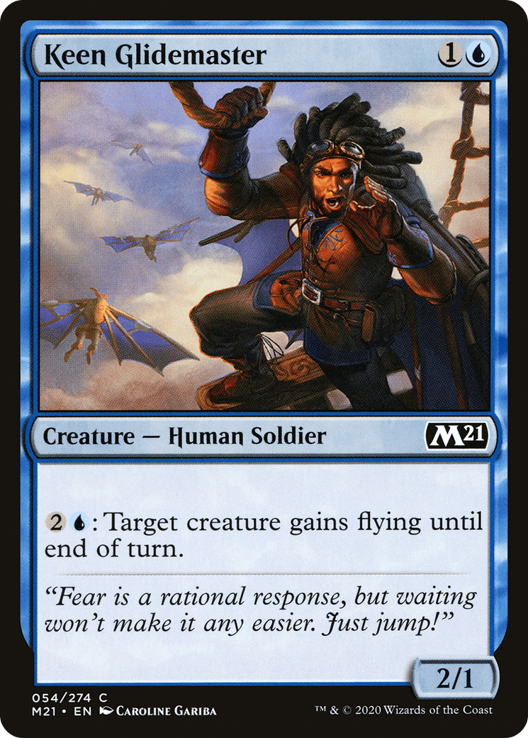 Keen Glidemaster [Core Set 2021] Foil