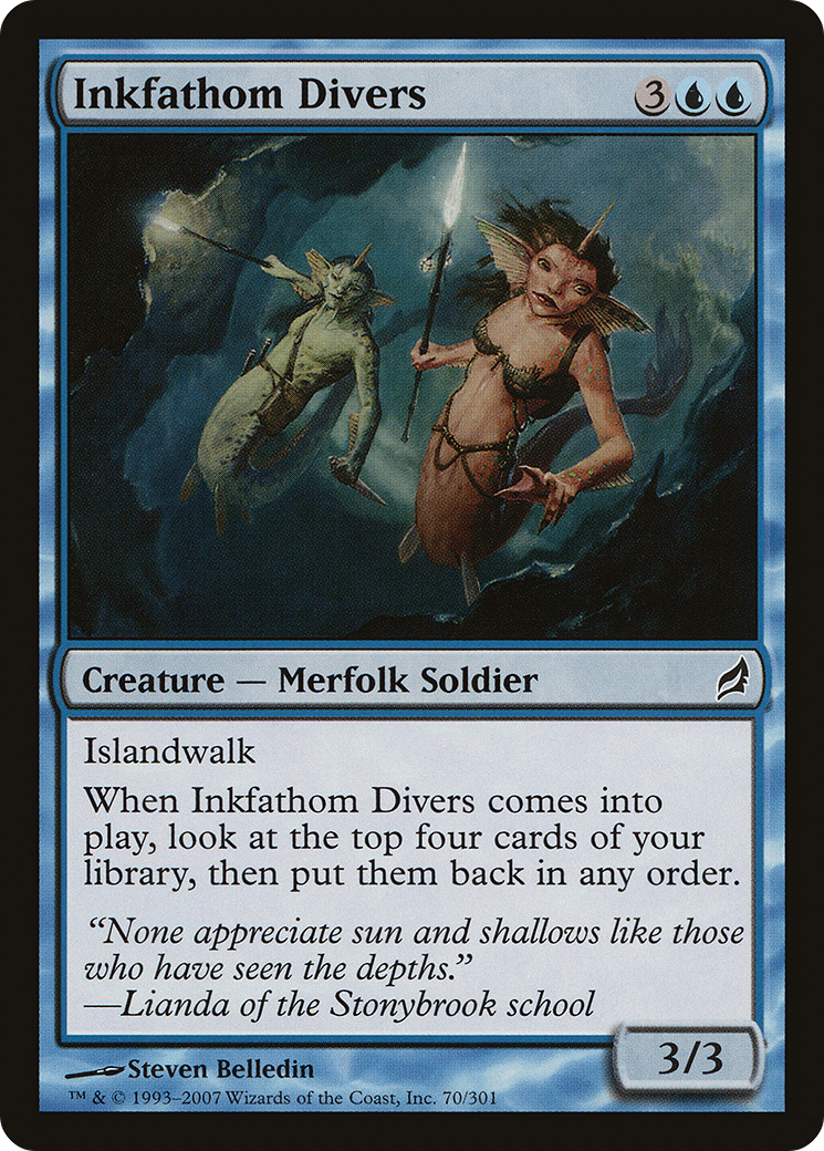 Inkfathom Divers [Lorwyn] Foil
