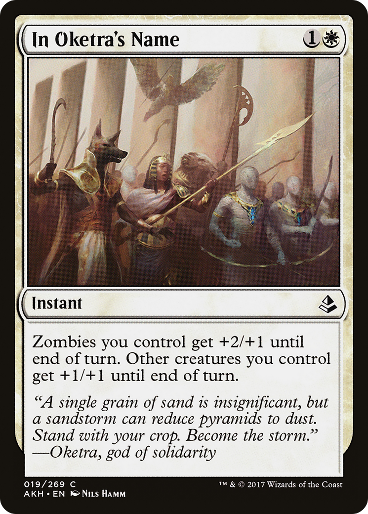 In Oketra's Name [Amonkhet] Foil