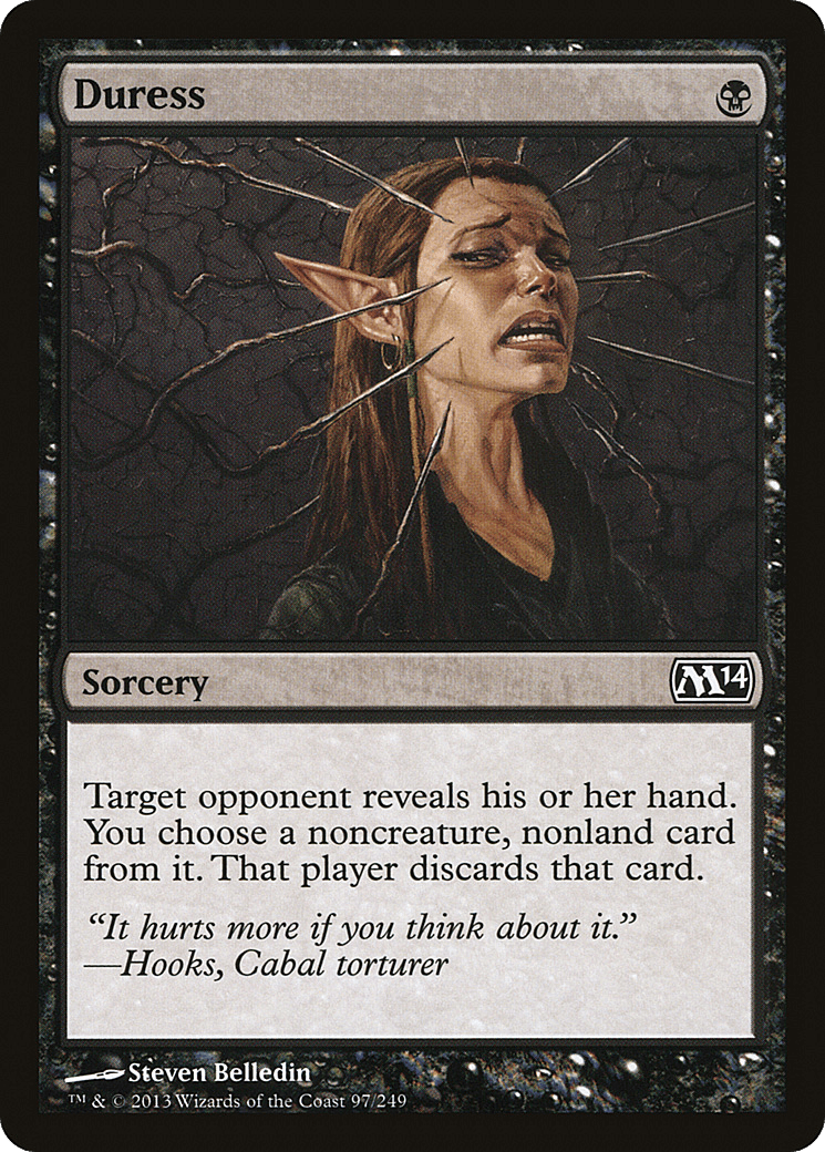Duress [Magic 2014] Foil