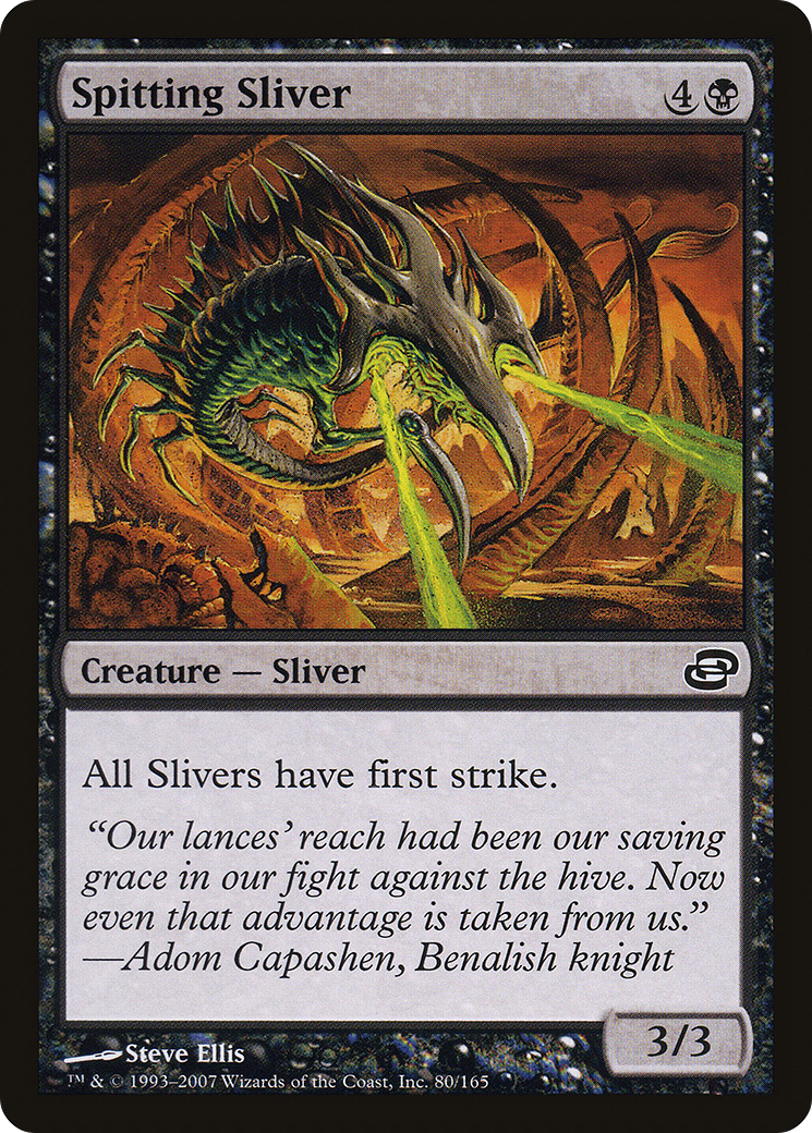Spitting Sliver [Planar Chaos] Foil
