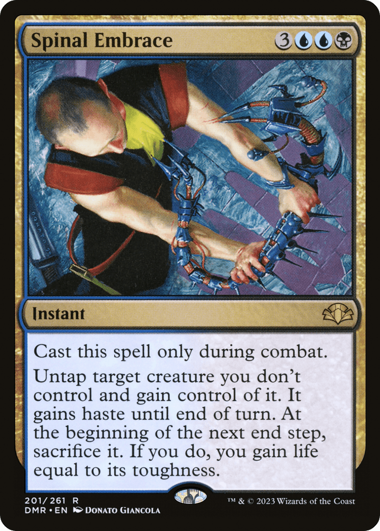 Spinal Embrace [Dominaria Remastered] Foil