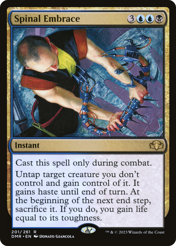 Spinal Embrace [Dominaria Remastered] Foil