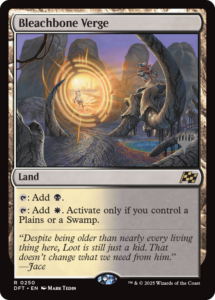 Bleachbone Verge (250) [Promo Pack: Aetherdrift]  Foil