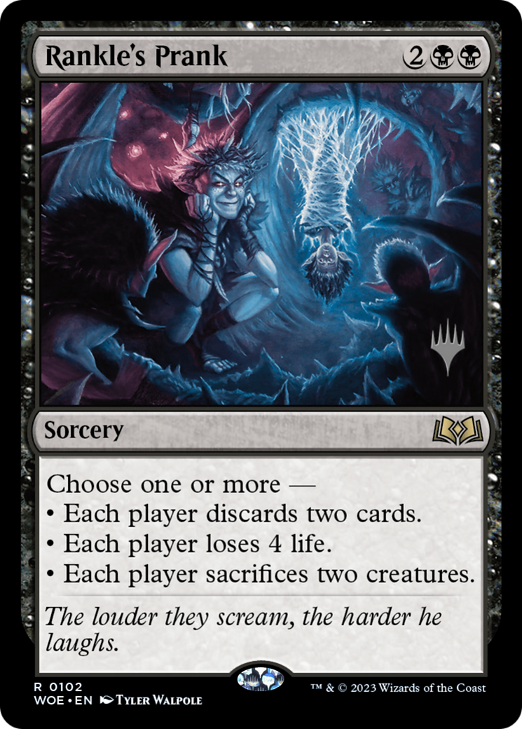 Rankle's Prank (Promo Pack) [Wilds of Eldraine Promos] Foil