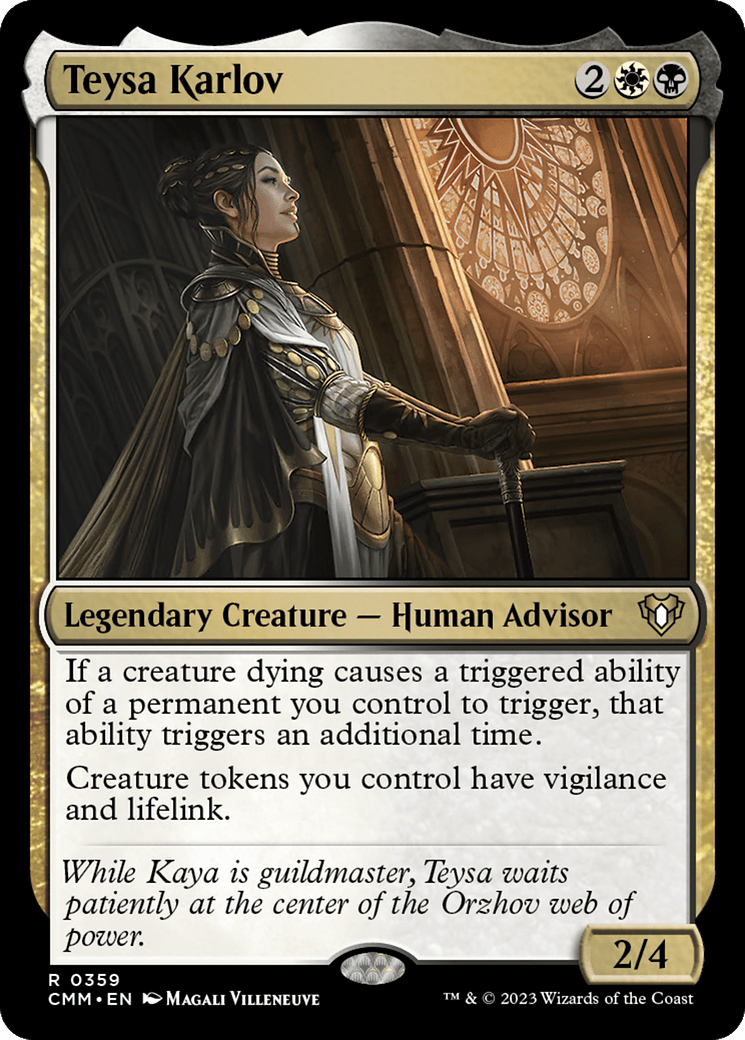 Teysa Karlov [Commander Masters] Foil