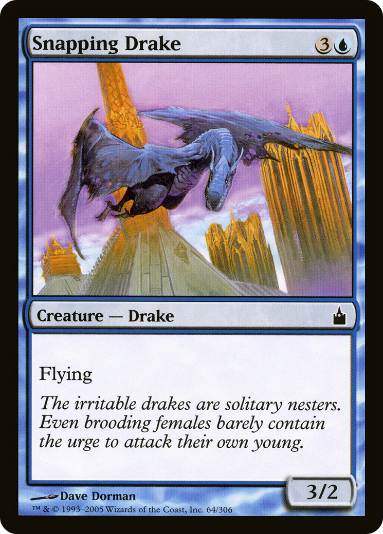 Snapping Drake [Ravnica: City of Guilds] Foil