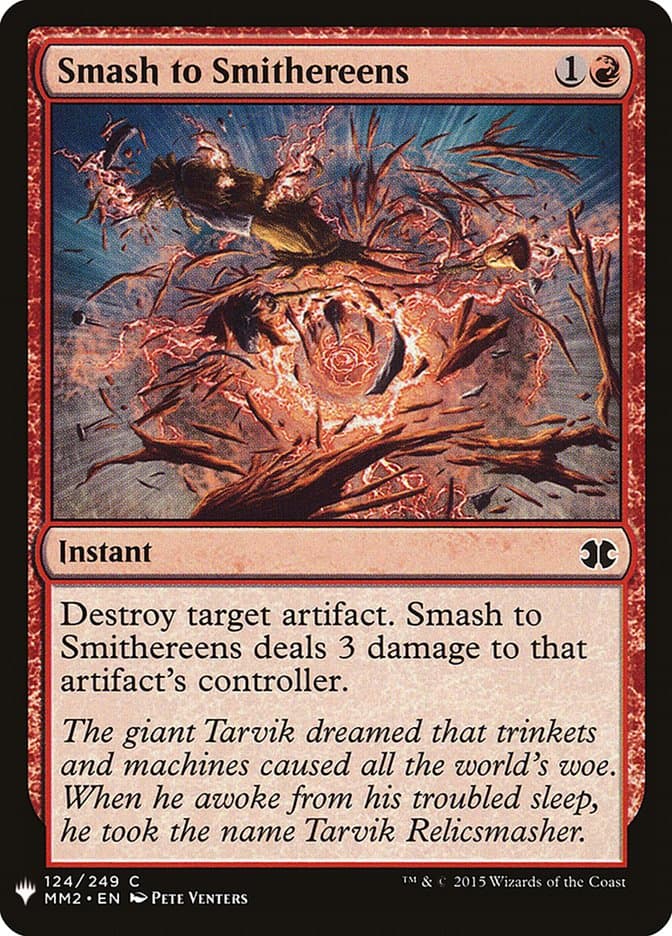 Smash to Smithereens |  (MM2-124) [The List]