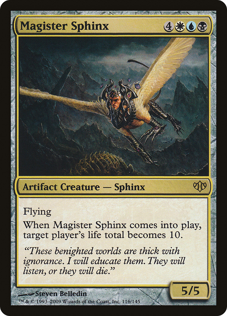 Magister Sphinx [Conflux] Foil