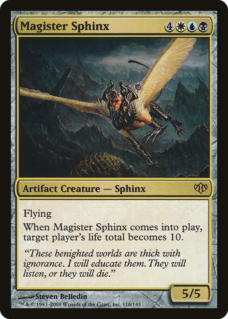 Magister Sphinx [Conflux] Foil