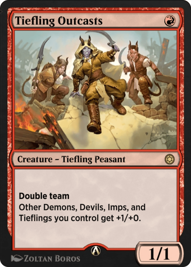 Tiefling Outcasts (HBG-061) - Alchemy Horizons: Baldur's Gate