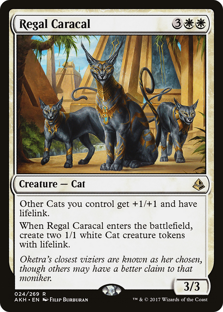 Regal Caracal [Amonkhet] Foil