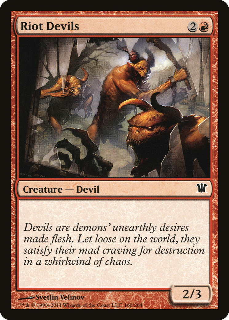 Riot Devils [Innistrad] Foil