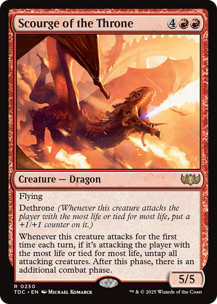 Scourge of the Throne (230) [Commander: Tarkir: Dragonstorm]