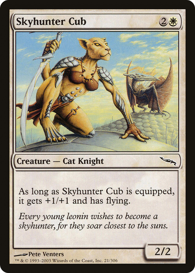 Skyhunter Cub [Mirrodin] Foil