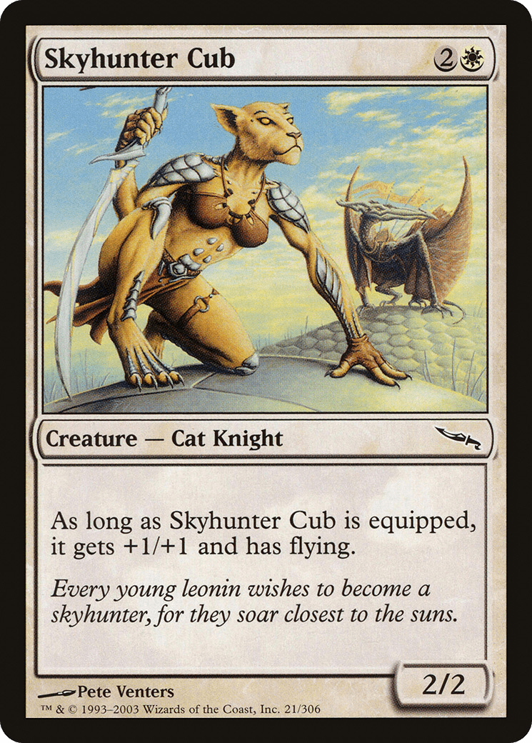 Skyhunter Cub [Mirrodin] Foil