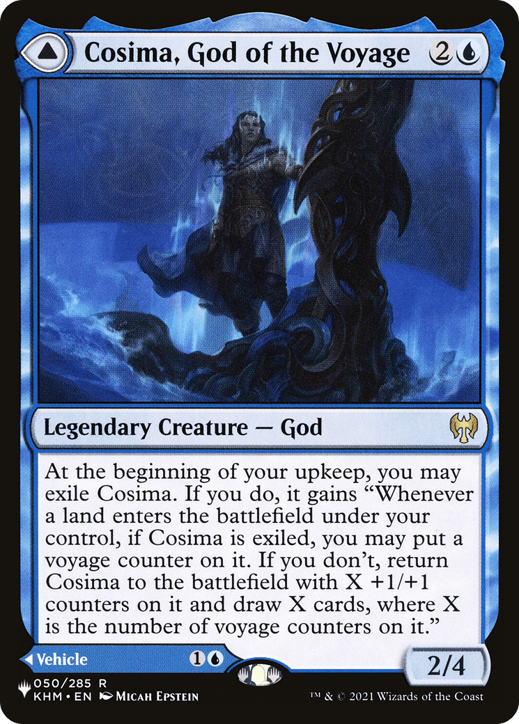 Cosima, God of the Voyage // The Omenkeel |  (KHM-50) [The List]