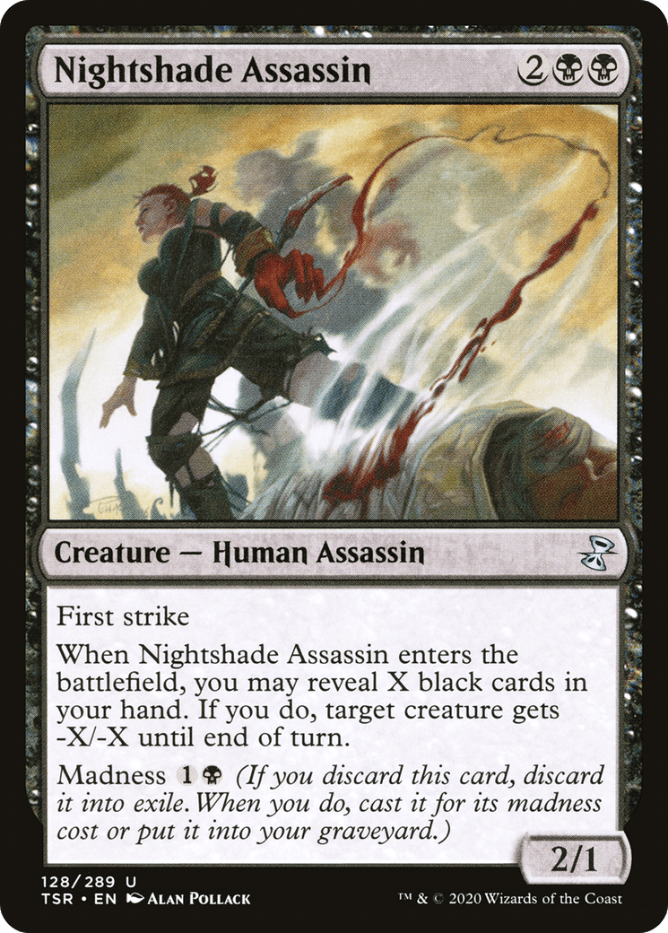 Nightshade Assassin [Time Spiral Remastered] Foil