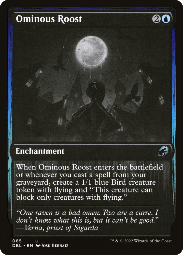 Ominous Roost [Innistrad: Double Feature] Foil