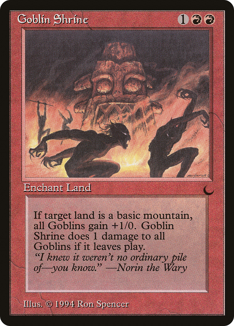 Goblin Shrine (DRK-068) - The Dark