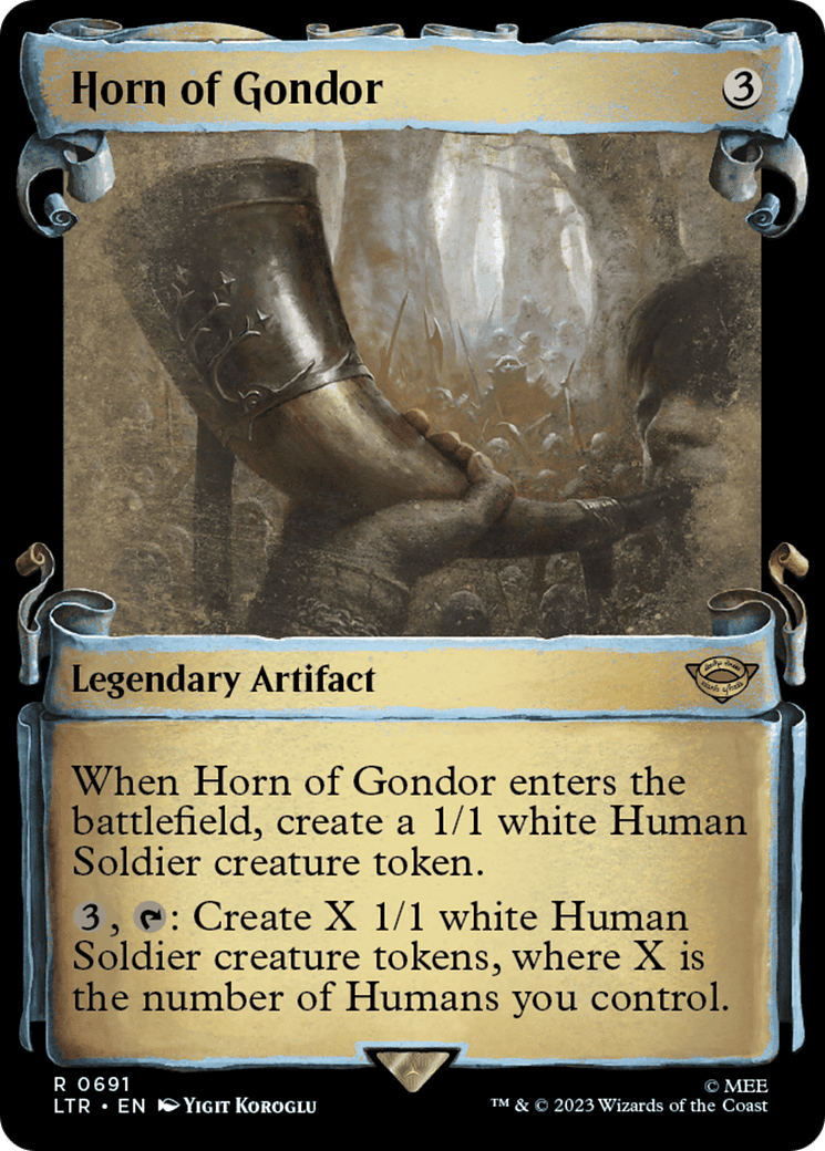 Horn of Gondor [The Lord of the Rings: Tales of Middle-Earth Showcase Scrolls] Foil