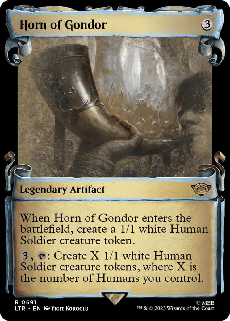 Horn of Gondor [The Lord of the Rings: Tales of Middle-Earth Showcase Scrolls] Foil
