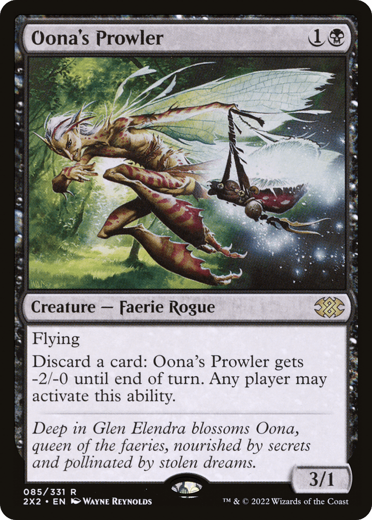 Oona's Prowler [Double Masters 2022] Foil