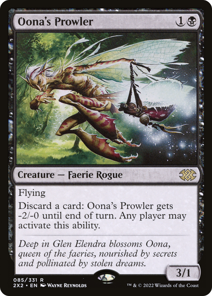 Oona's Prowler [Double Masters 2022] Foil