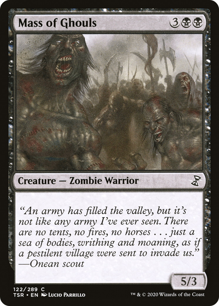 Mass of Ghouls [Time Spiral Remastered] Foil