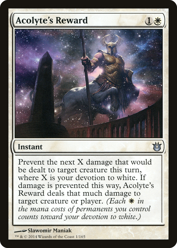 Acolyte's Reward [Born of the Gods] Foil