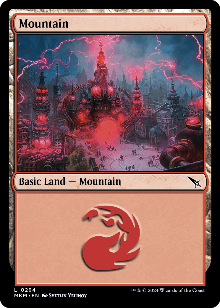 Mountain (0284) [Murders at Karlov Manor] Foil