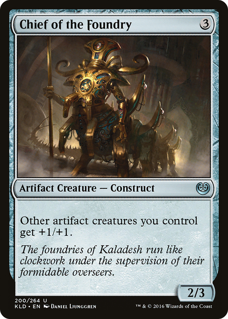 Chief of the Foundry [Kaladesh] Foil