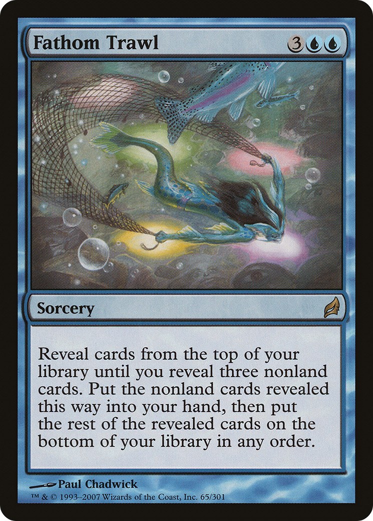 Fathom Trawl [Lorwyn] Foil