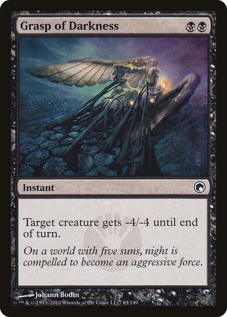 Grasp of Darkness [Scars of Mirrodin] Foil
