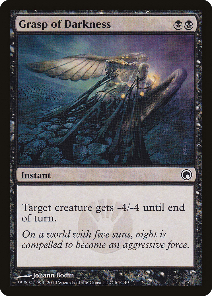 Grasp of Darkness [Scars of Mirrodin] Foil