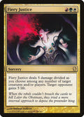 Fiery Justice 188/356 (Commander 2013) 