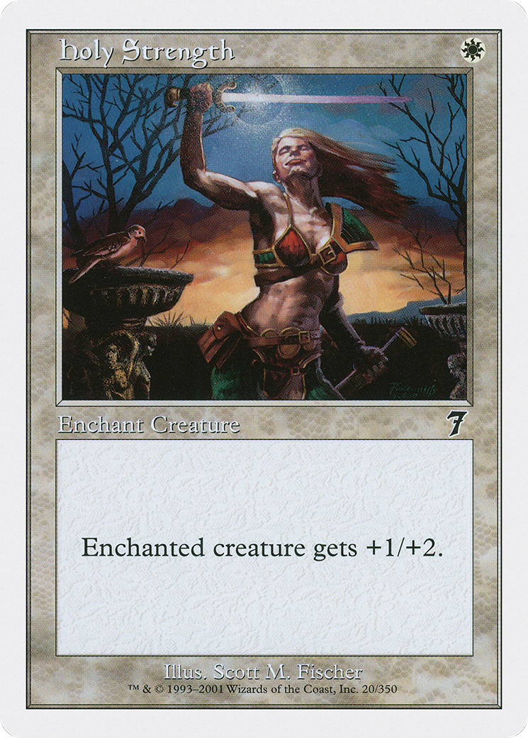 Holy Strength [Seventh Edition] Foil