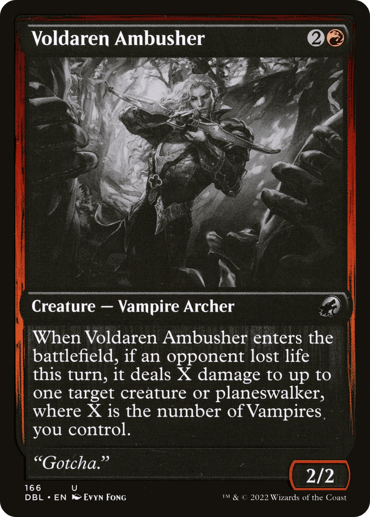 Voldaren Ambusher [Innistrad: Double Feature] Foil