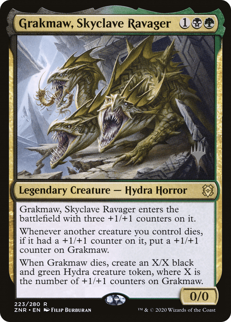 Grakmaw, Skyclave Ravager (Promo Pack) [Zendikar Rising Promos] Foil