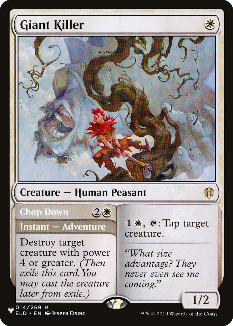 Giant Killer // Chop Down |  (ELD-14) [The List]