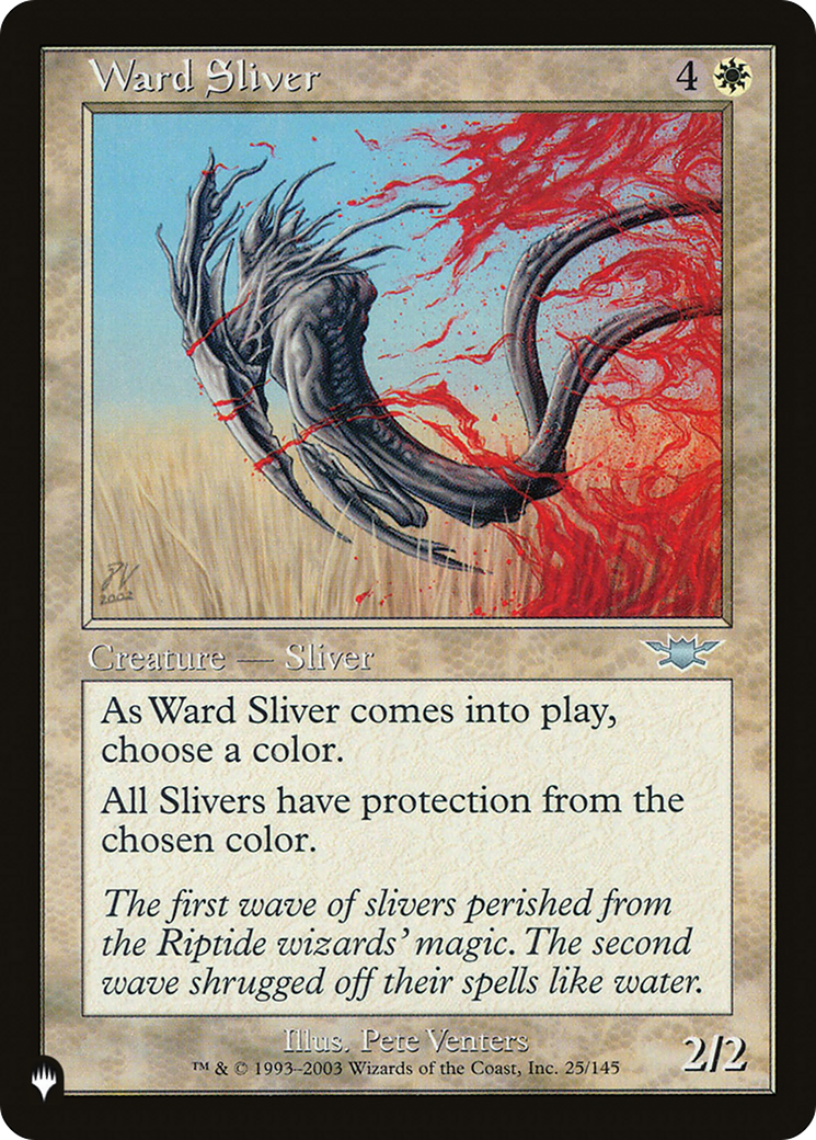 Ward Sliver |  (LGN-25) [The List]