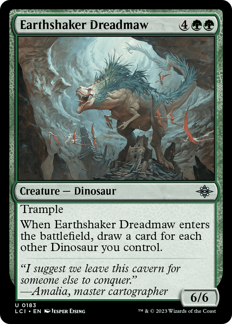 Earthshaker Dreadmaw [The Lost Caverns of Ixalan] Foil