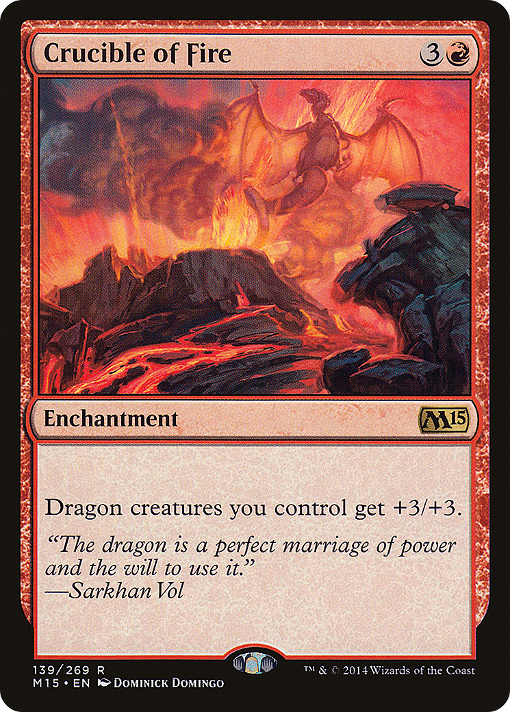 Crucible of Fire [Magic 2015] Foil