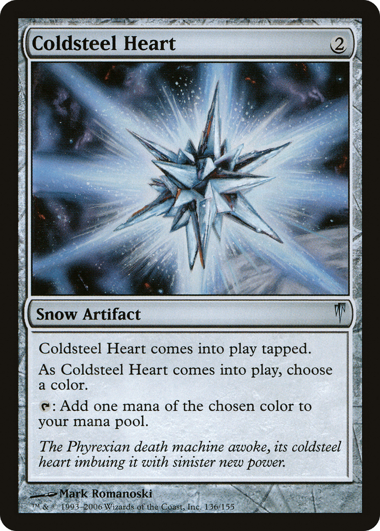 Coldsteel Heart [Coldsnap] Foil