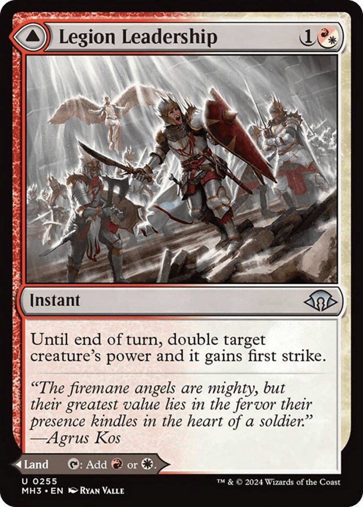 Legion Leadership // Legion Stronghold [Modern Horizons 3] Foil