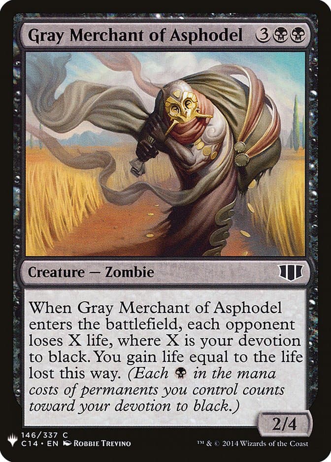 Gray Merchant of Asphodel |  (C14-146) [The List]