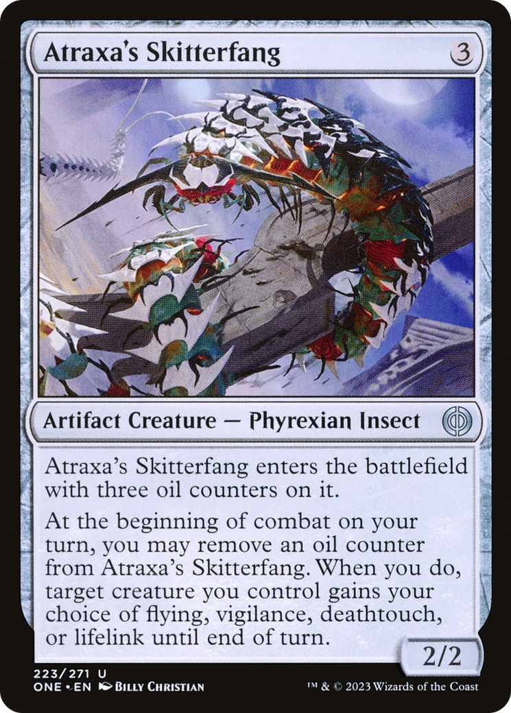 Atraxa's Skitterfang [Phyrexia: All Will Be One] Foil