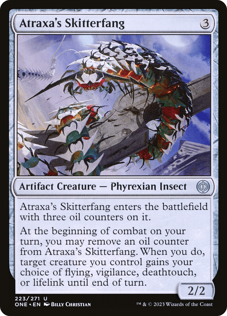 Atraxa's Skitterfang [Phyrexia: All Will Be One] Foil